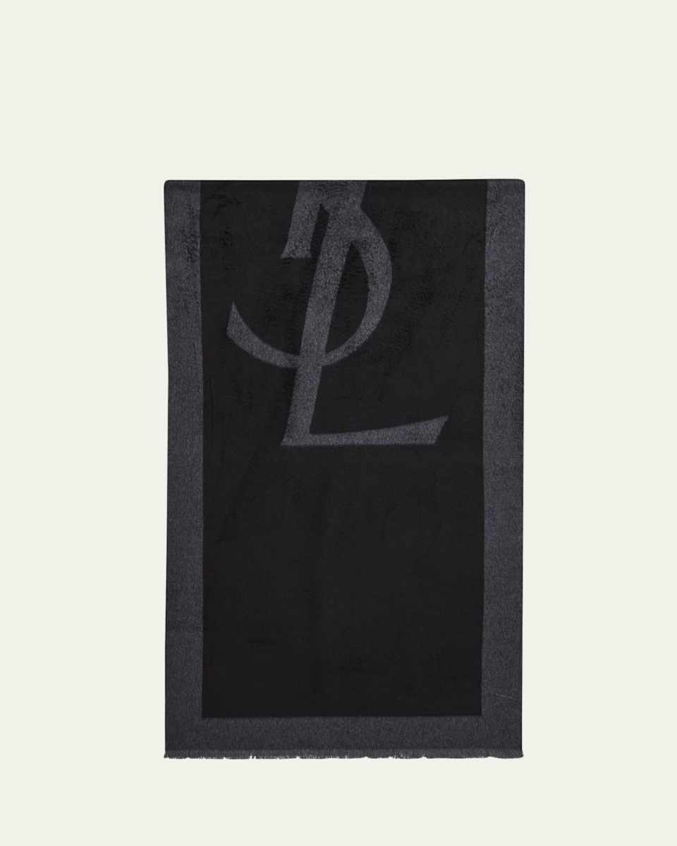 YSL Large Silk Scarf